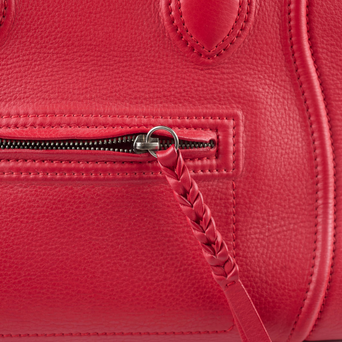 Celine Mini Luggage Red - photo 8