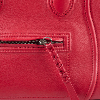Celine Mini Luggage Red - photo 8