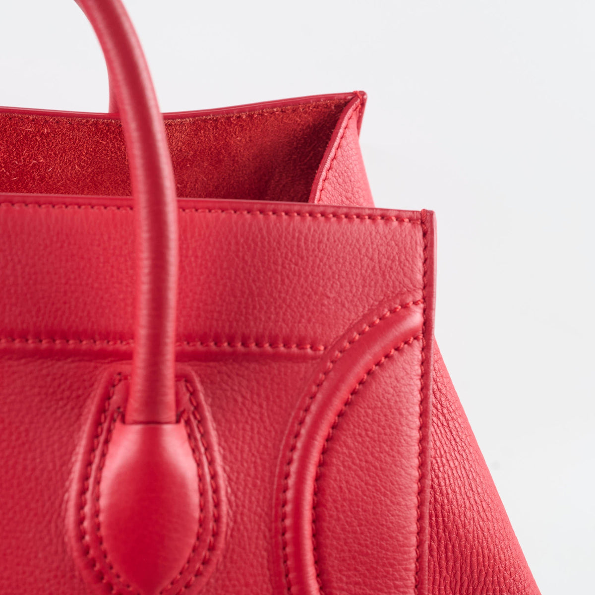 Celine Mini Luggage Red - photo 9