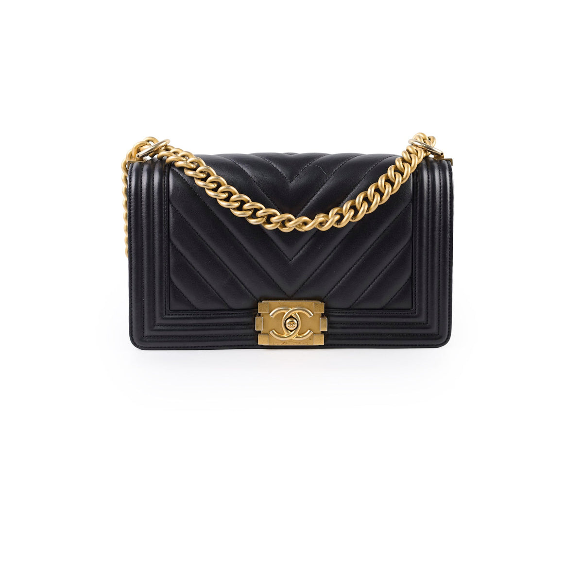 Chanel Old Medium Chevron Lambskin Series 25 - photo 1