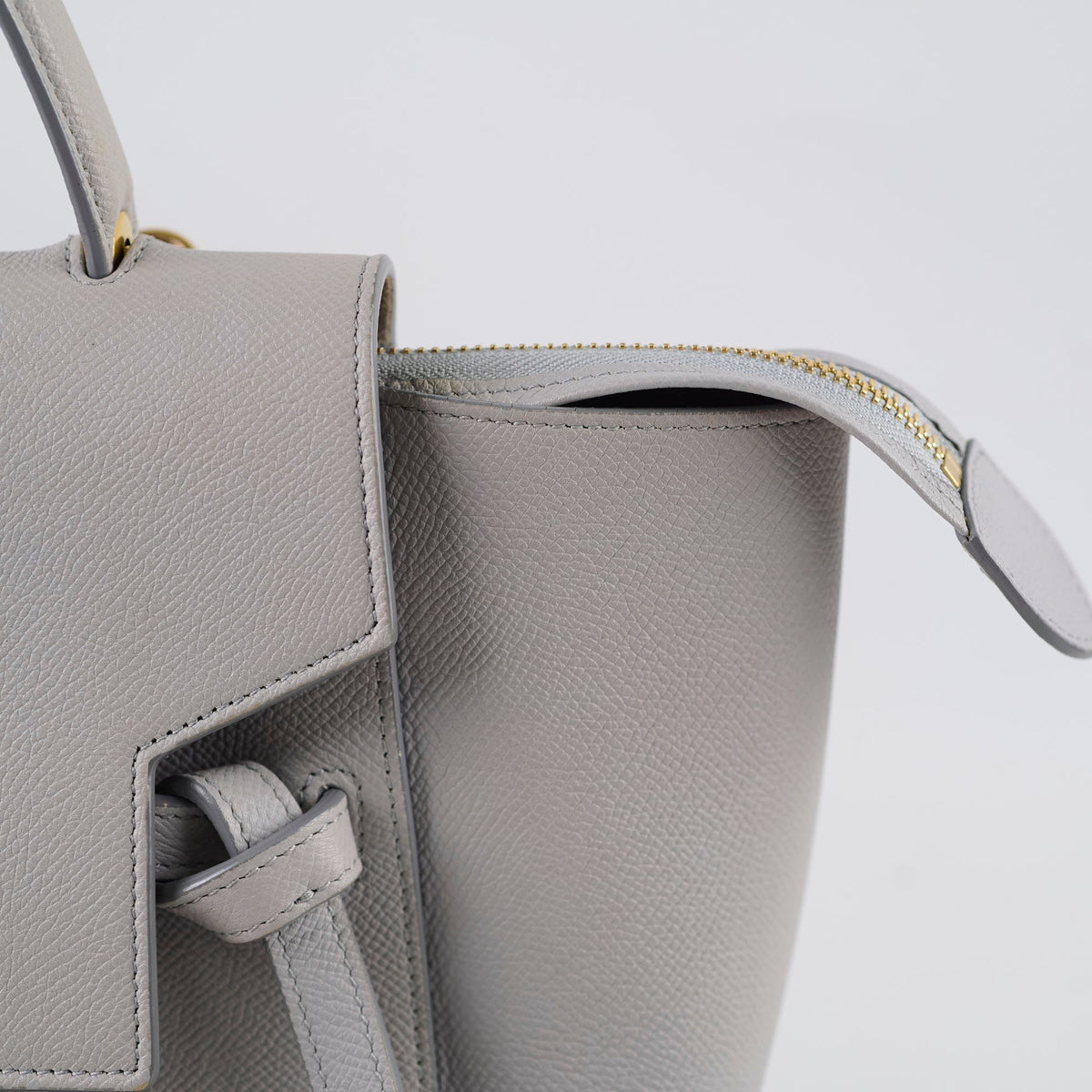 Celine Mini Belt Bag Light Grey - photo 4