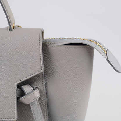 Celine Mini Belt Bag Light Grey - photo 4