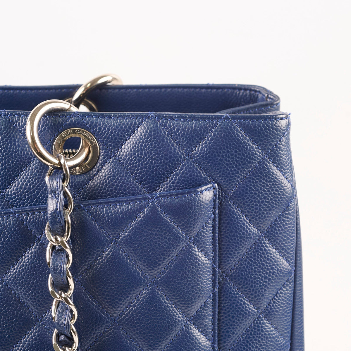 Chanel GST XL Navy Caviar - photo 4
