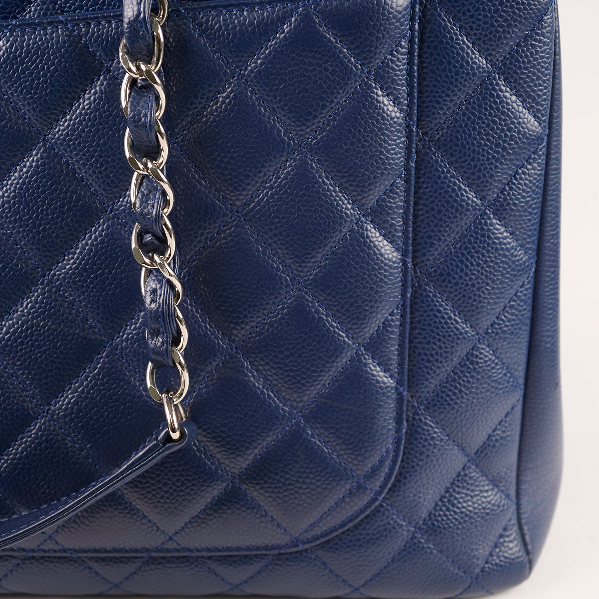 Chanel GST XL Navy Caviar - photo 5