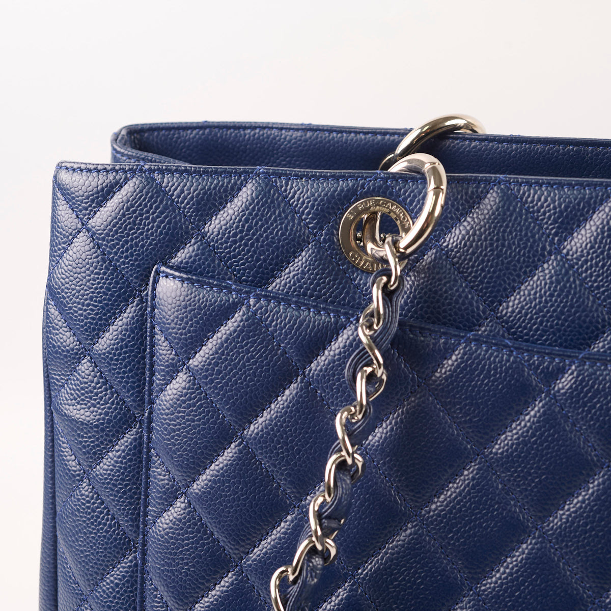Chanel GST XL Navy Caviar - photo 6