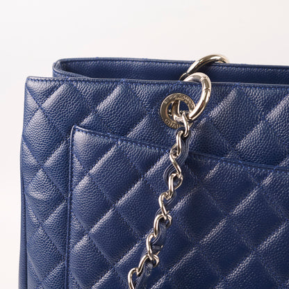 Chanel GST XL Navy Caviar - photo 6