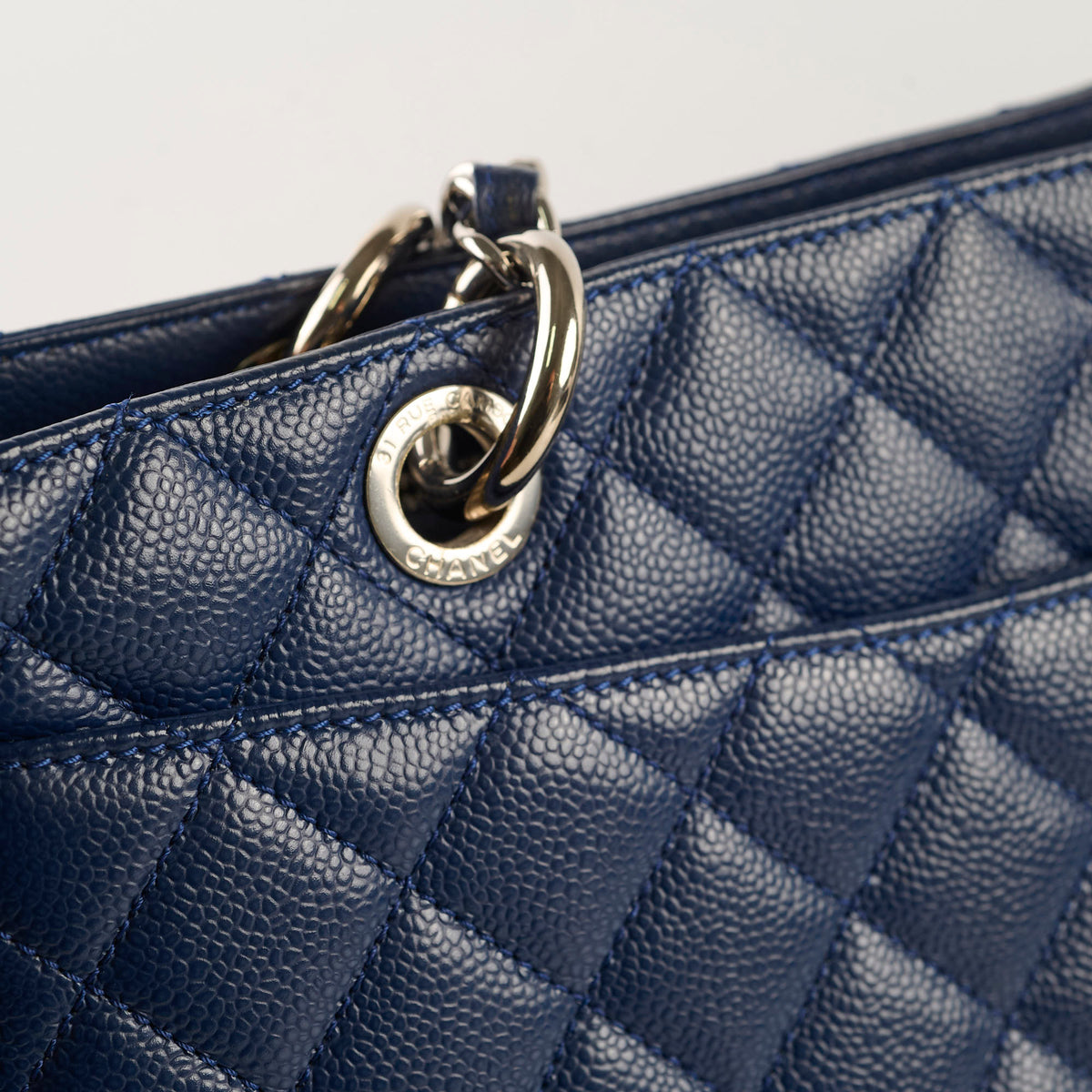 Chanel GST XL Navy Caviar - photo 7