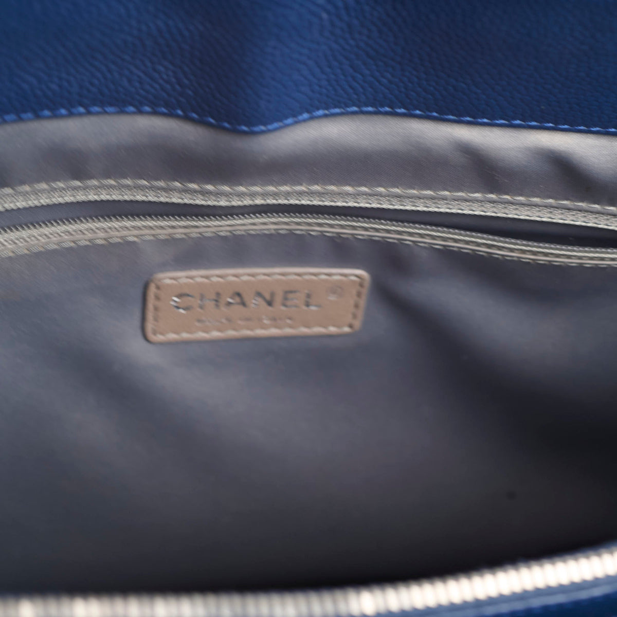 Chanel GST XL Navy Caviar - photo 11