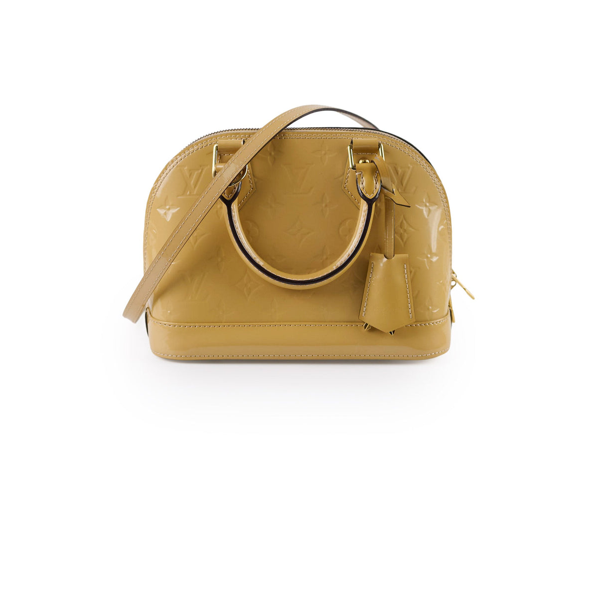 Louis Vuitton Alma BB Patent Beige - photo 1