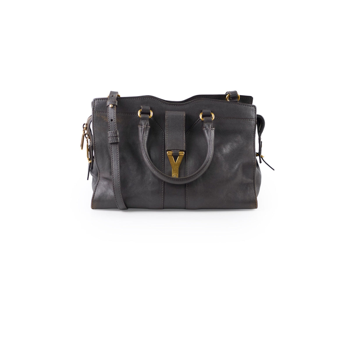 Saint Laurent Cabas Small Grey - photo 1