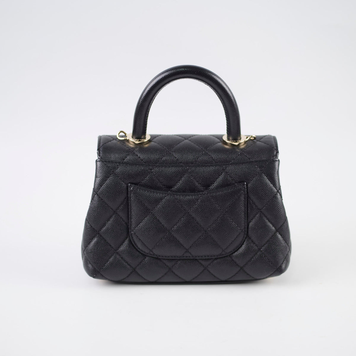 Chanel Mini Coco Handle Caviar Black - photo 2