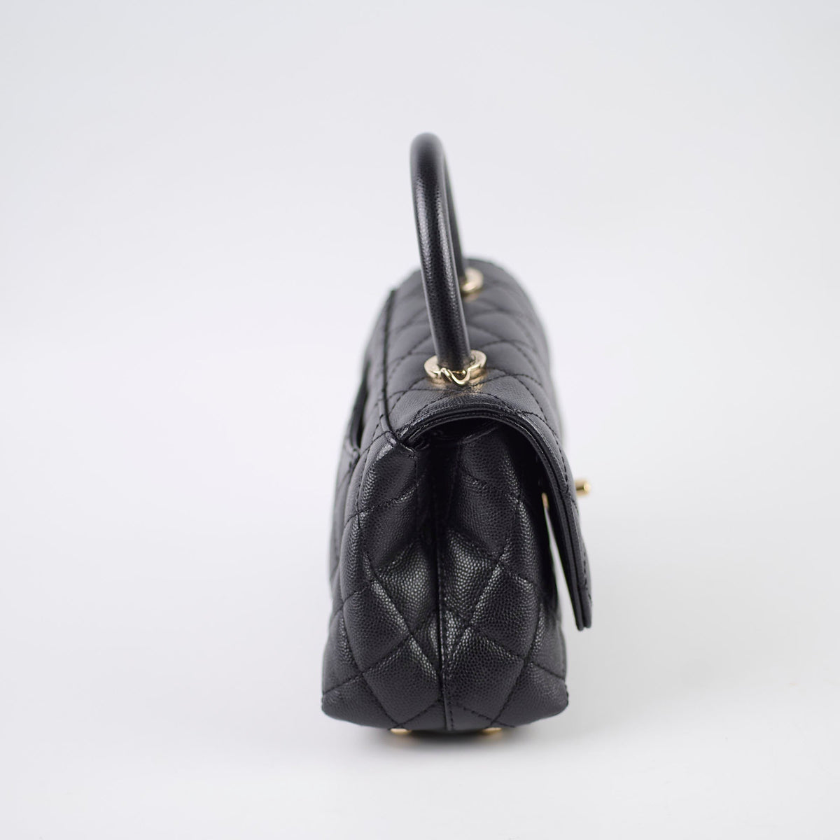 Chanel Mini Coco Handle Caviar Black - photo 3