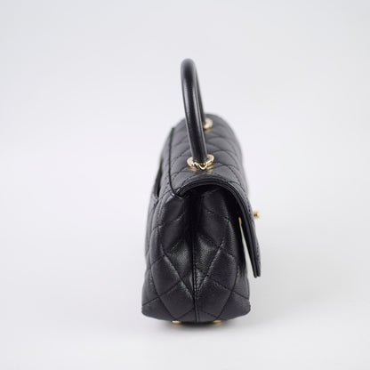 Chanel Mini Coco Handle Caviar Black - photo 3