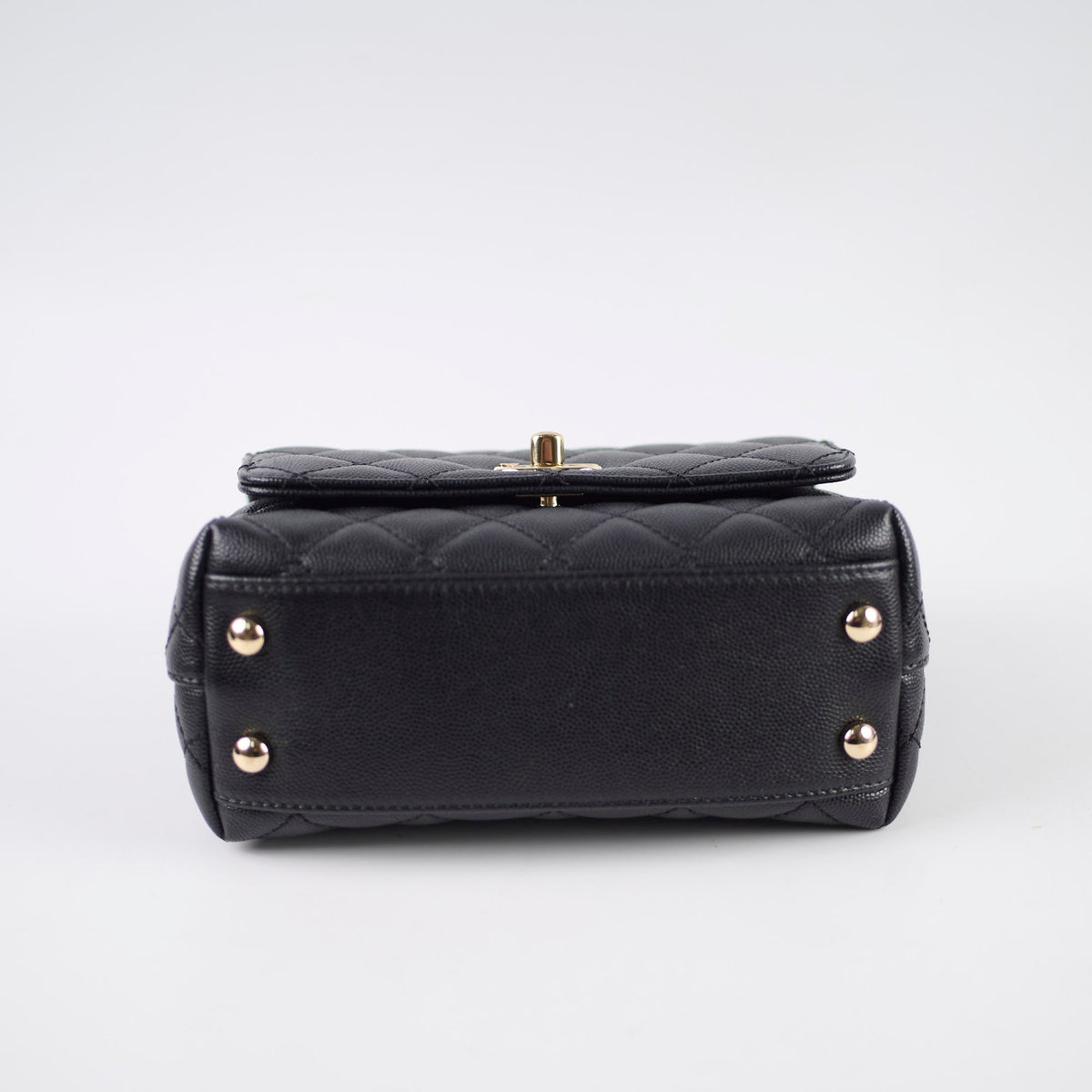 Chanel Mini Coco Handle Caviar Black - photo 4