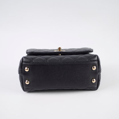 Chanel Mini Coco Handle Caviar Black - photo 4