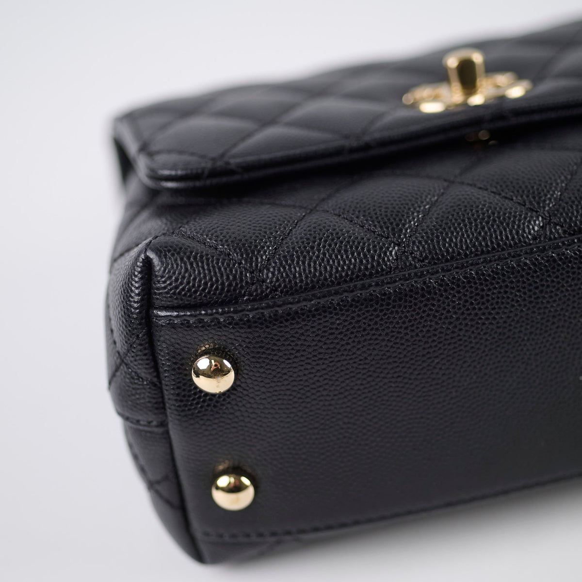 Chanel Mini Coco Handle Caviar Black - photo 5