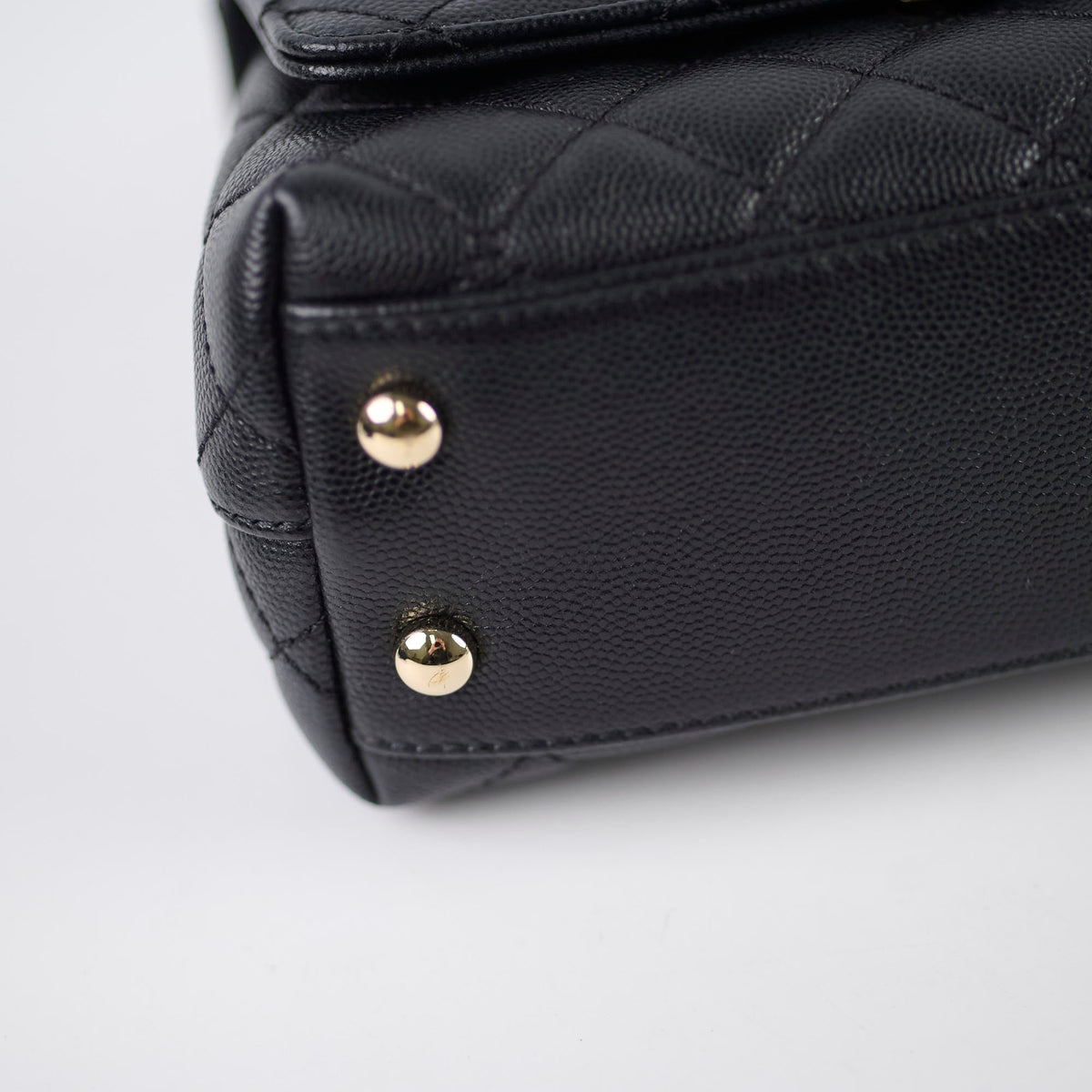 Chanel Mini Coco Handle Caviar Black - photo 6