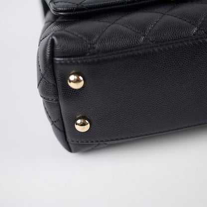 Chanel Mini Coco Handle Caviar Black - photo 6