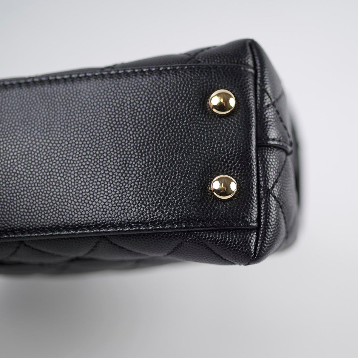 Chanel Mini Coco Handle Caviar Black - photo 8