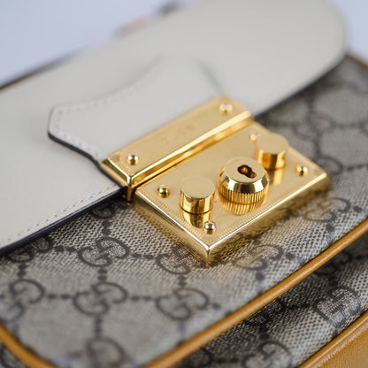 Gucci Padlock Mini Canvas/Leather Crossbody - photo 11