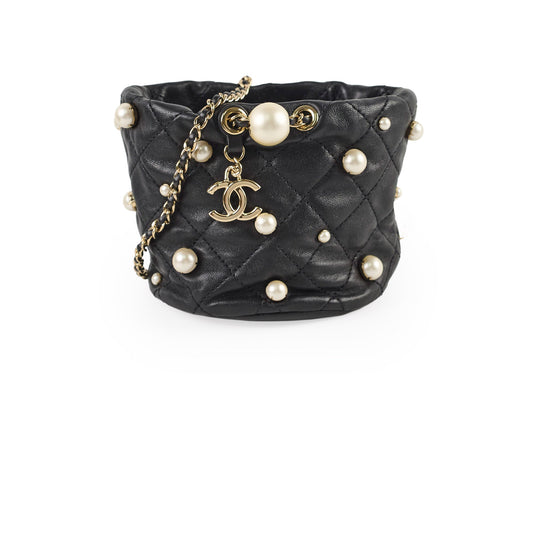 Chanel Mini About Pearls Bucket Bag - photo 1