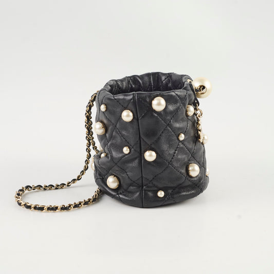 Chanel Mini About Pearls Bucket Bag - photo 2