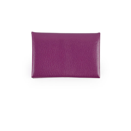 Hermes Calvi Cardholder Anemone Chevre Chamkila - photo 1