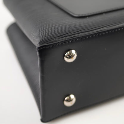 Louis Vuitton Black Epi Kleber PM Bag - photo 8