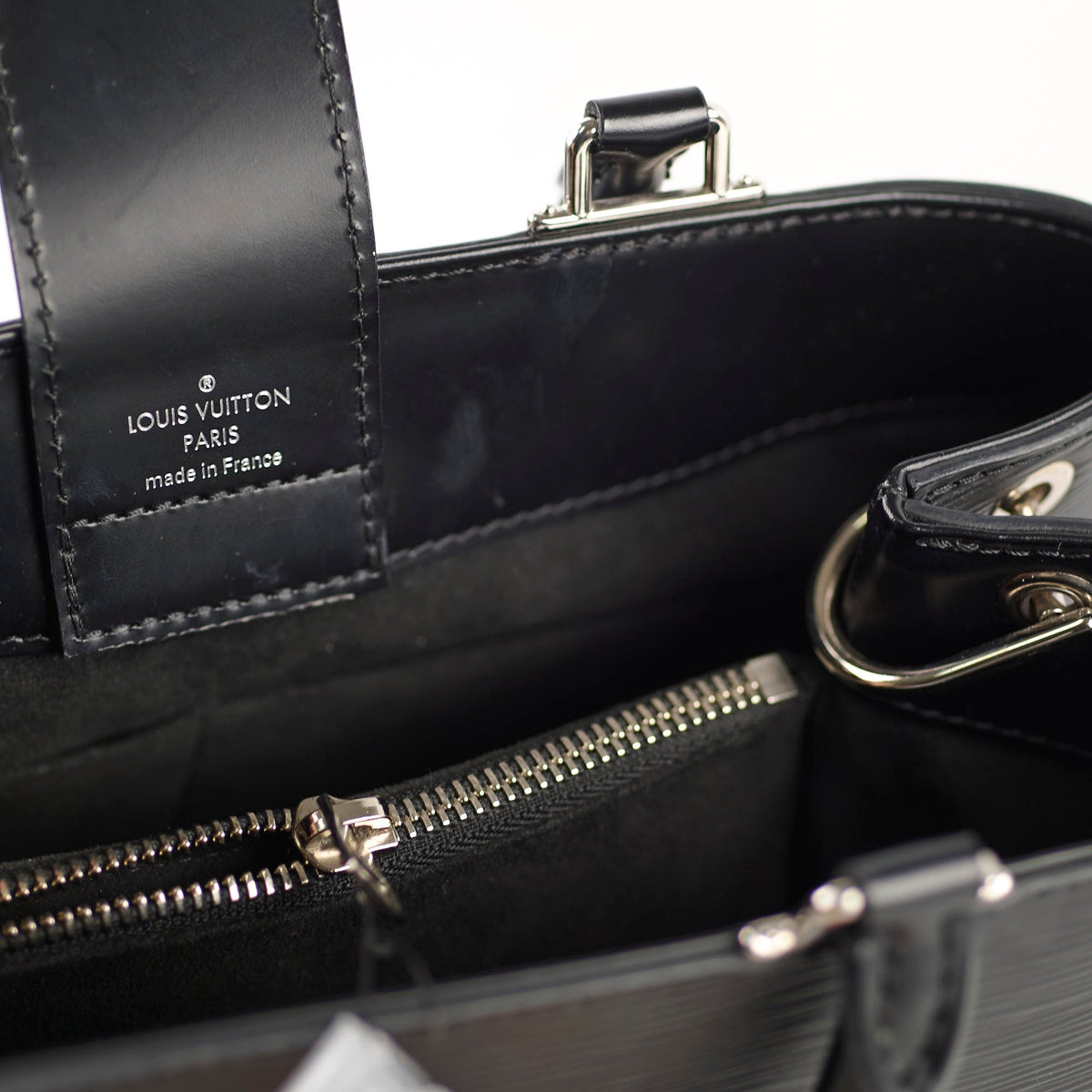 Louis Vuitton Black Epi Kleber PM Bag - photo 6