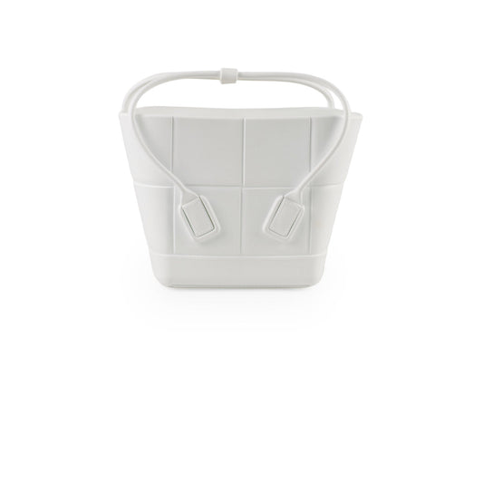 Bottega Veneta Mini Arco Rubber Bag White - photo 1