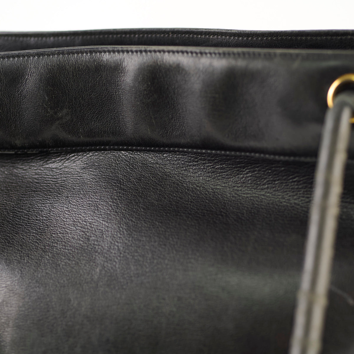 Chanel Deca Coco Mark Black Vintage Tote - photo 12