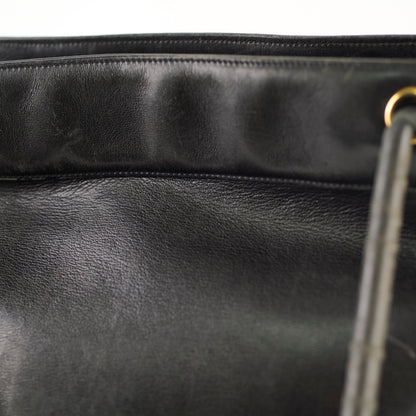 Chanel Deca Coco Mark Black Vintage Tote - photo 12