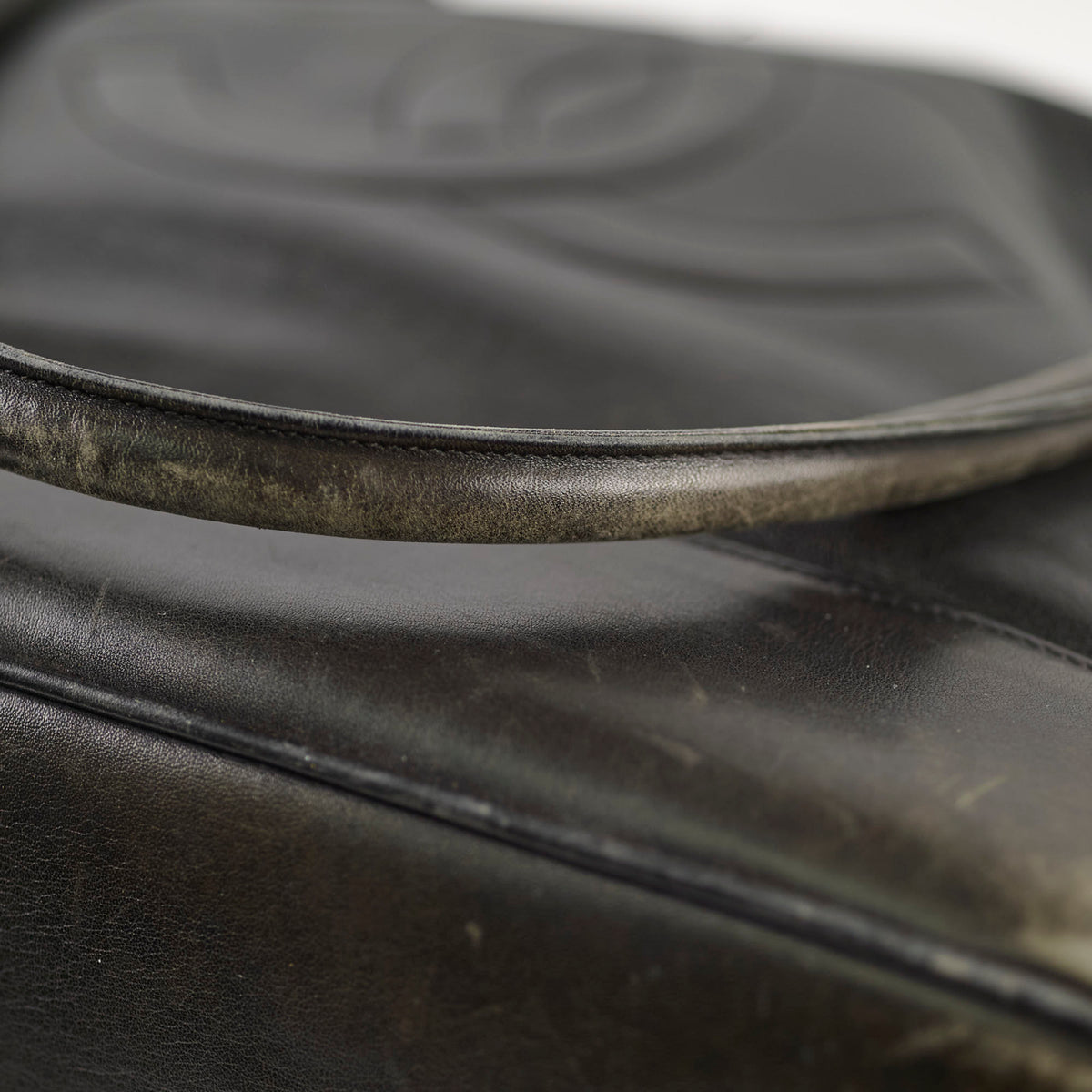 Chanel Deca Coco Mark Black Vintage Tote - photo 14