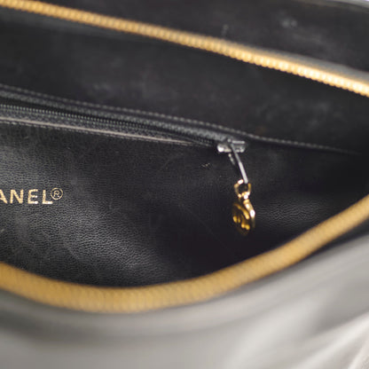 Chanel Deca Coco Mark Black Vintage Tote - photo 17