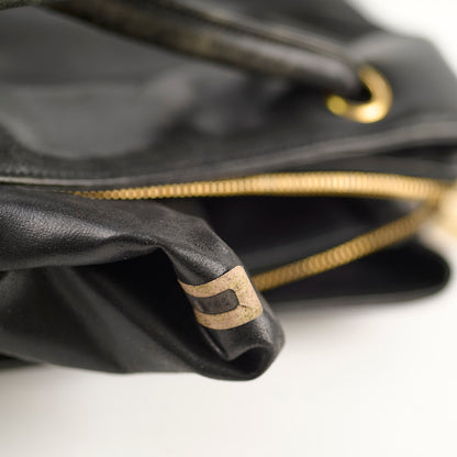 Chanel Deca Coco Mark Black Vintage Tote - photo 18