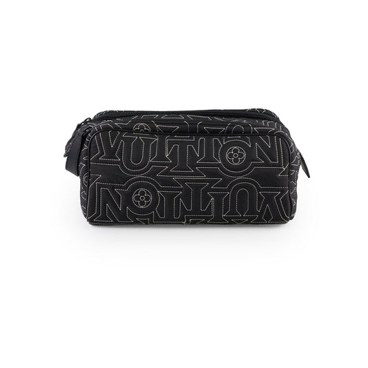 Louis Vuitton Dopp Kit Pouch Black Nylon - photo 1