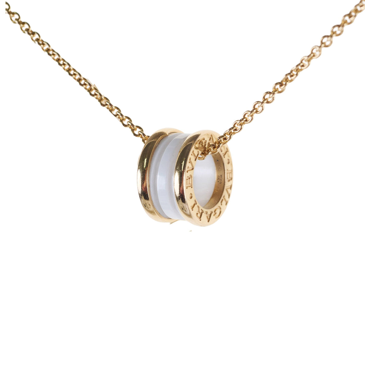 Bvlgari B.Zero 1 Pendant Necklace 18k Rose Gold - photo 1