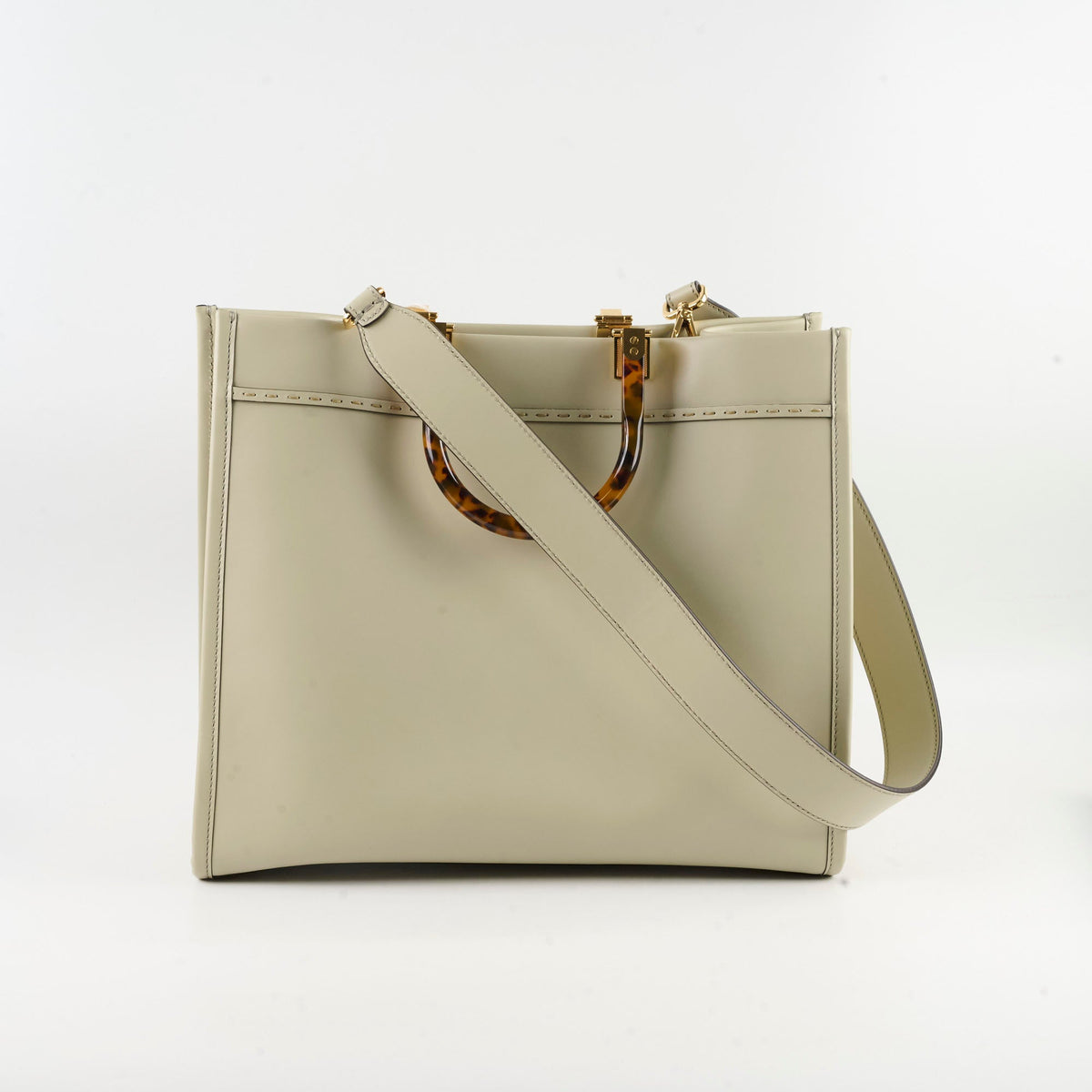 Fendi Sunshine Tote Green - photo 3