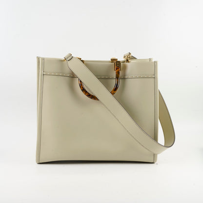 Fendi Sunshine Tote Green - photo 3