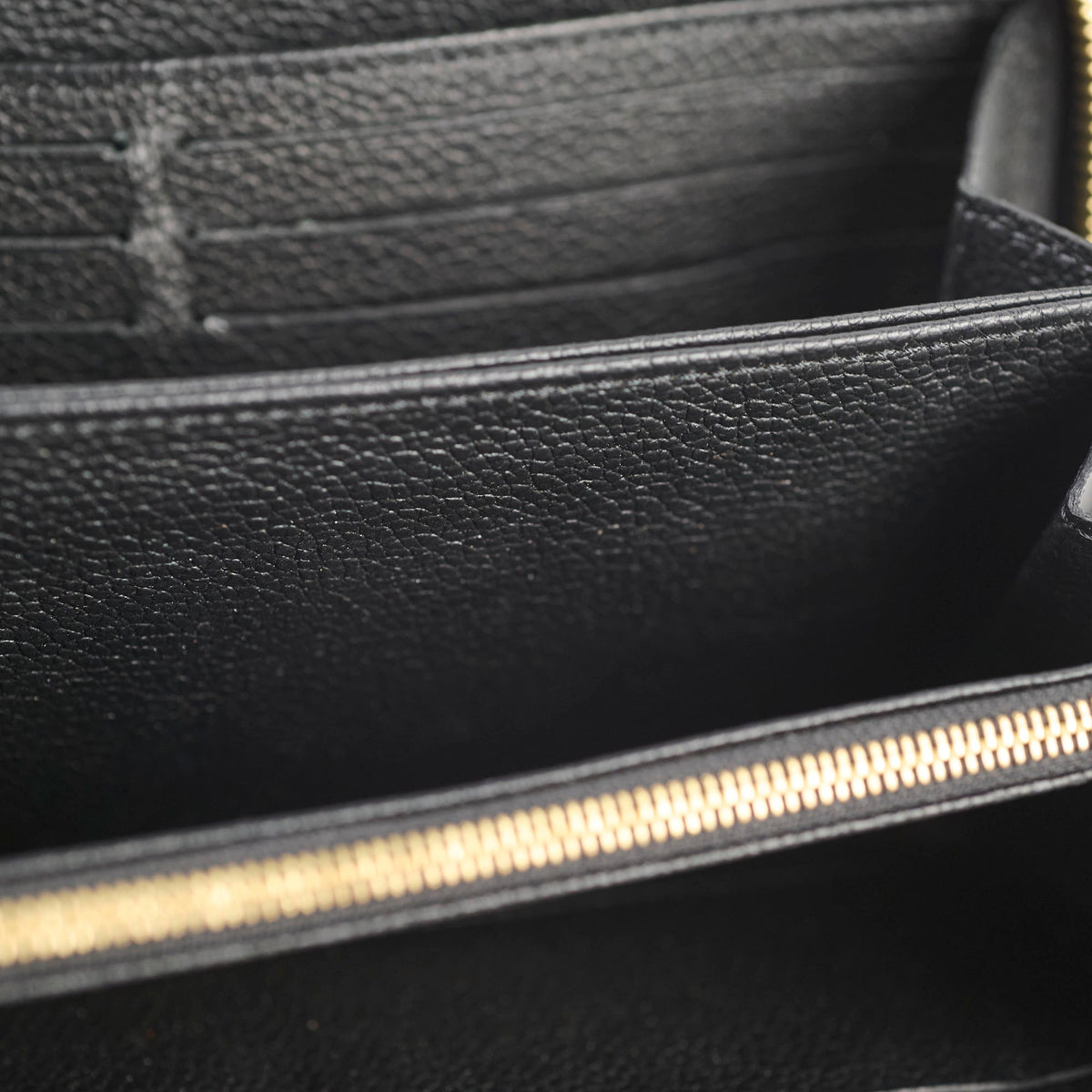 Louis Vuitton Zippy Wallet Empreinte Leather Black - photo 8