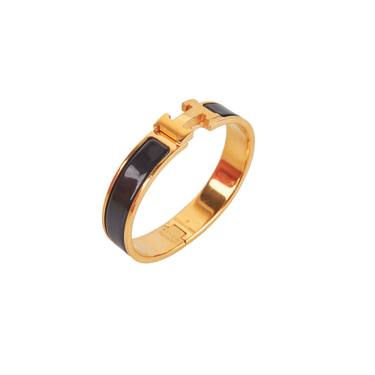 Hermes Clic H Bracelet Black - photo 1