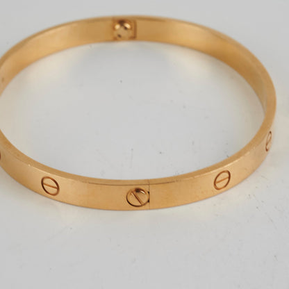 Cartier Love Bracelet Yellow Gold Size 21 - photo 6