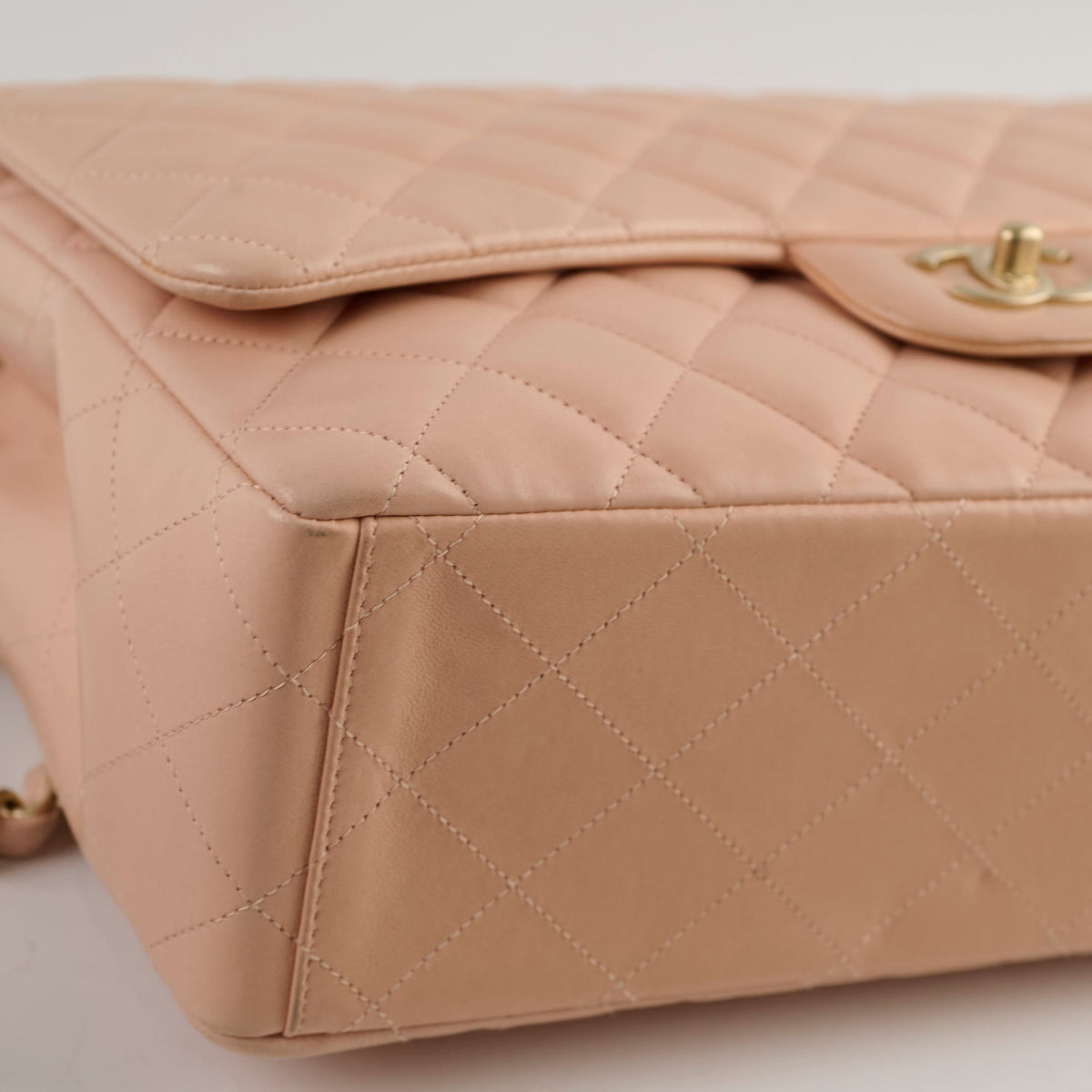 Chanel Maxi Flap Beige/Nude - photo 13