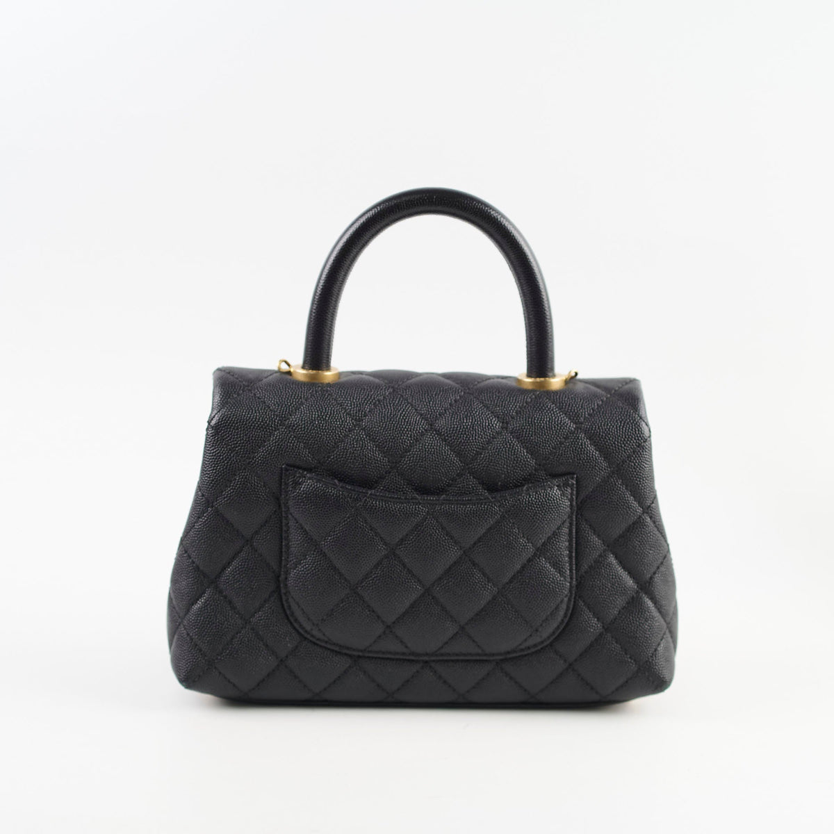 Chanel Small Coco Handle Caviar Black - photo 2
