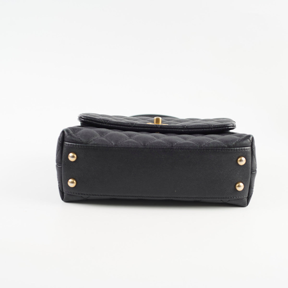 Chanel Small Coco Handle Caviar Black - photo 4
