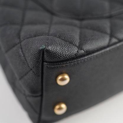 Chanel Small Coco Handle Caviar Black - photo 13