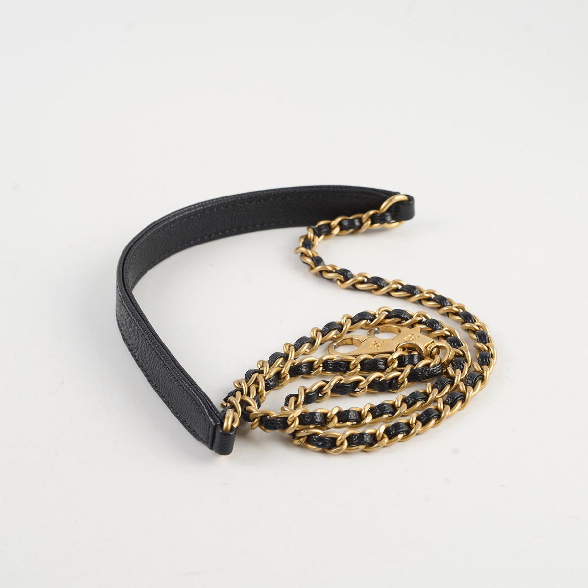Chanel Small Coco Handle Caviar Black - photo 21