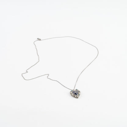 Chanel Heart Necklace Gunmetal with Pearls Costumer Jewellery - photo 2