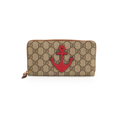 Gucci Anchor Canvas Wallet - photo 1