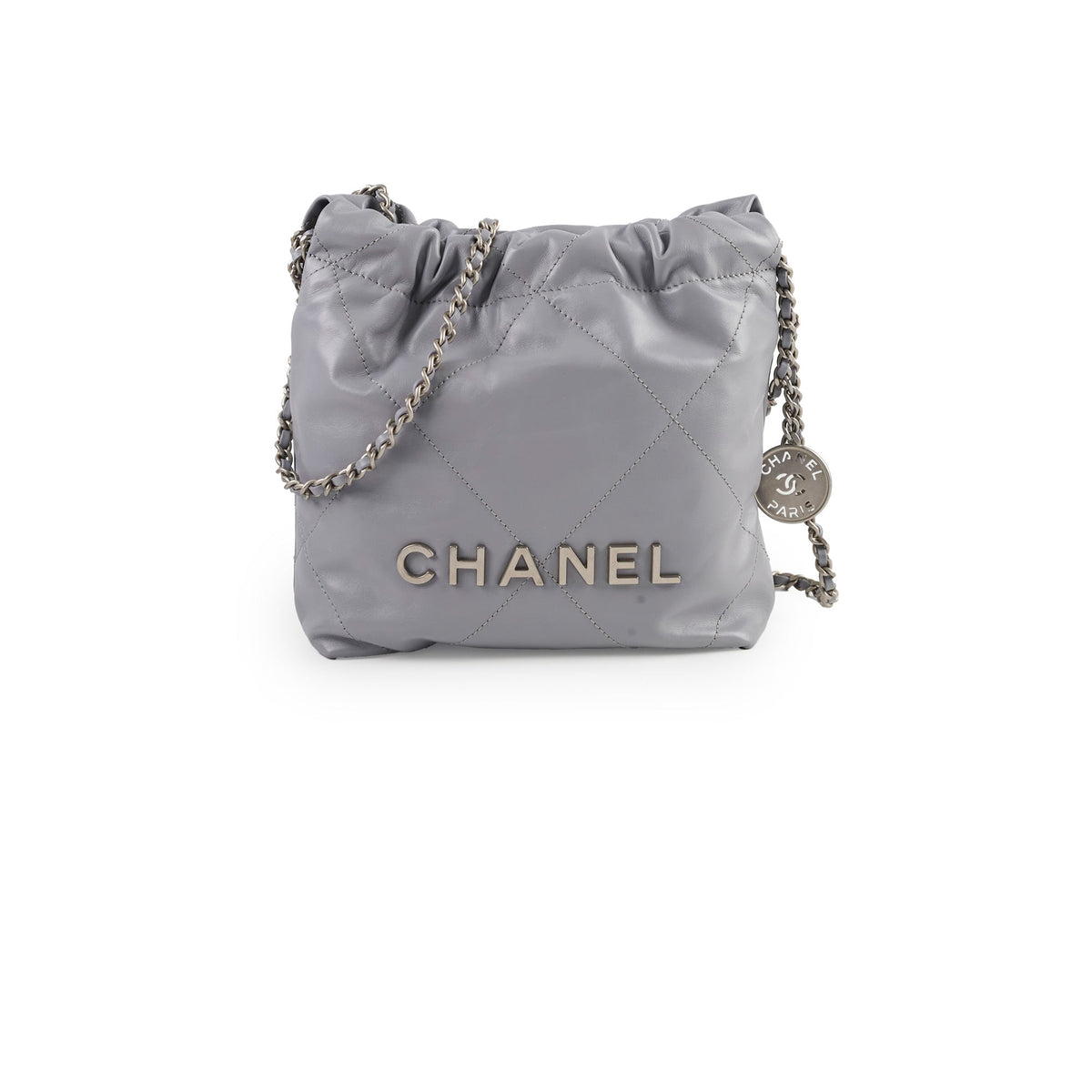 Chanel Mini 22 Grey (microchip) - photo 1